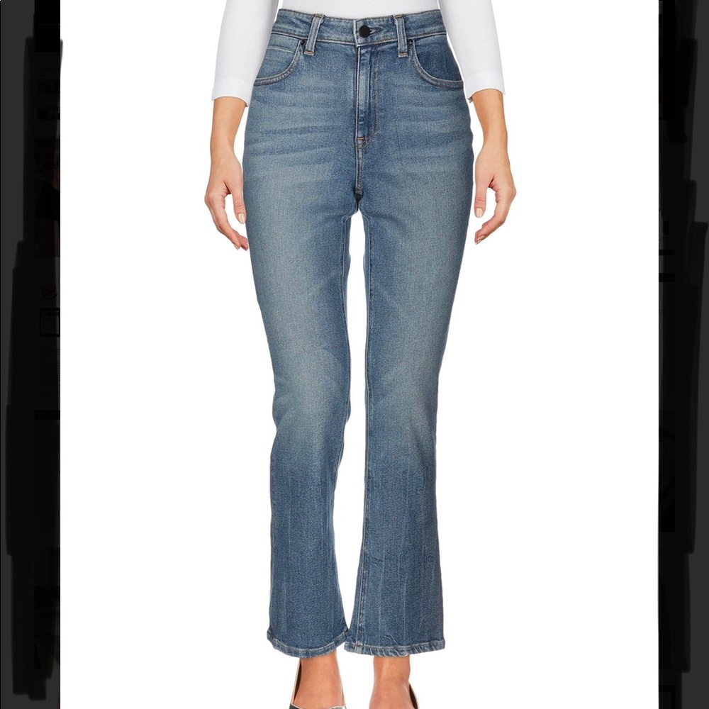Alexander Wang semi flared denim jean Sz 25 - Picture 7 of 9